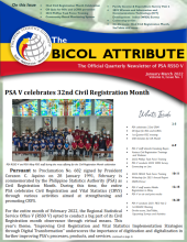The Bicol Attribute - 2022 Q1