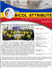 The Bicol Attribute - 2019 Q3